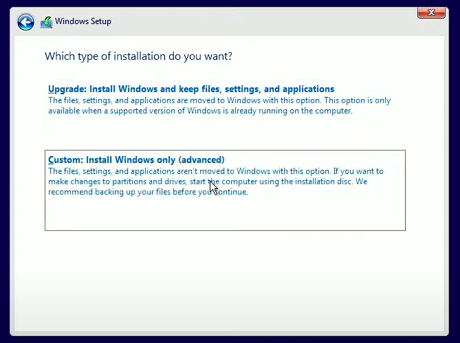 Windows Installation